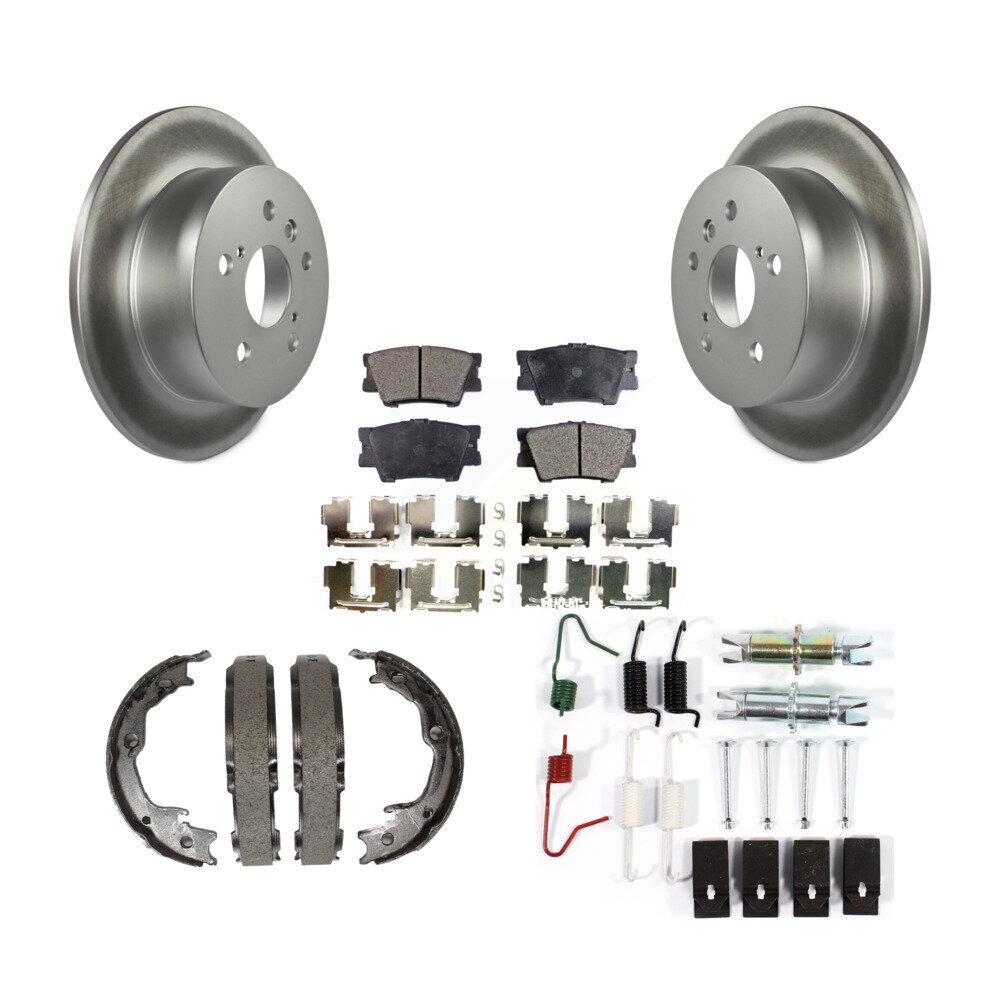 Transit Auto KGT-104154 Disc Brake Kit for 2012-2018 Lexus ES350, Lexus ES300h and More - Rear