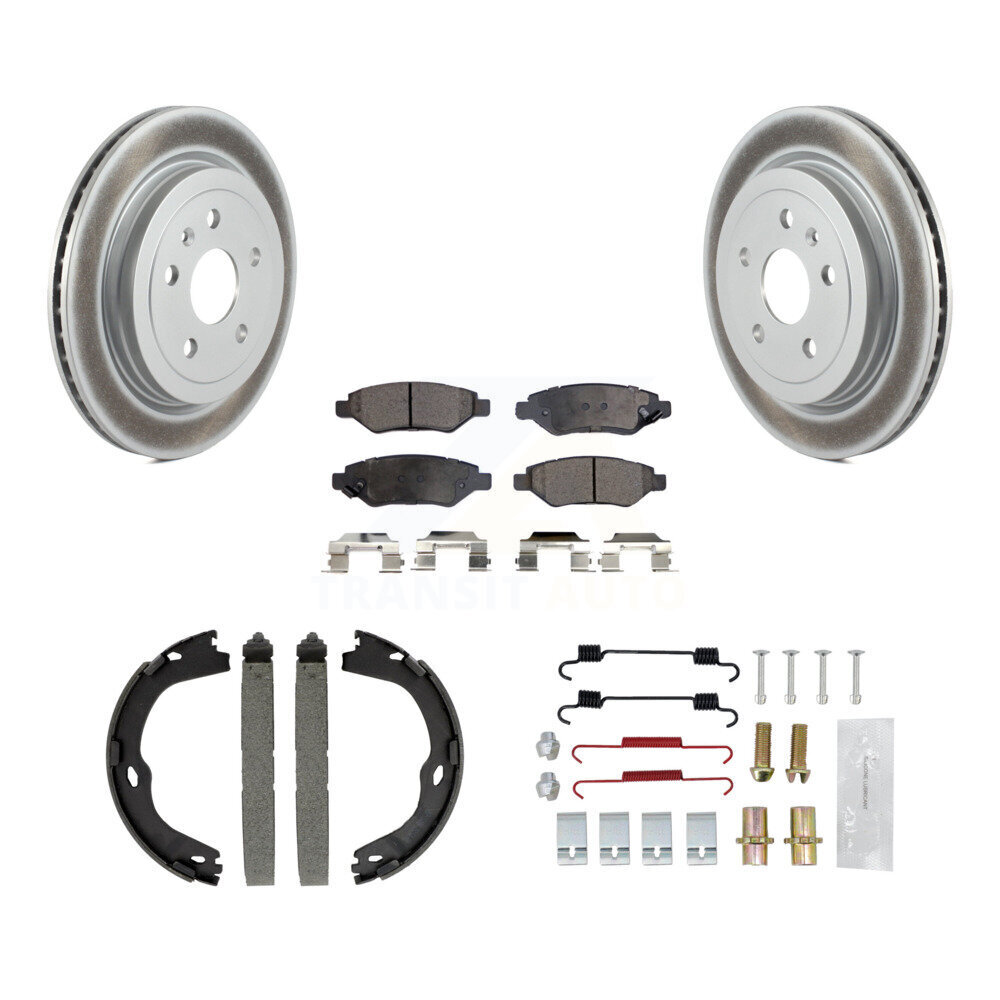 Transit Auto KGT-104170 Disc Brake Kit for 2014 Cadillac CTS - Rear