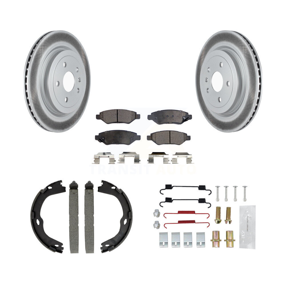 Transit Auto KGT-104171 Disc Brake Kit for 2014 Cadillac CTS - Rear