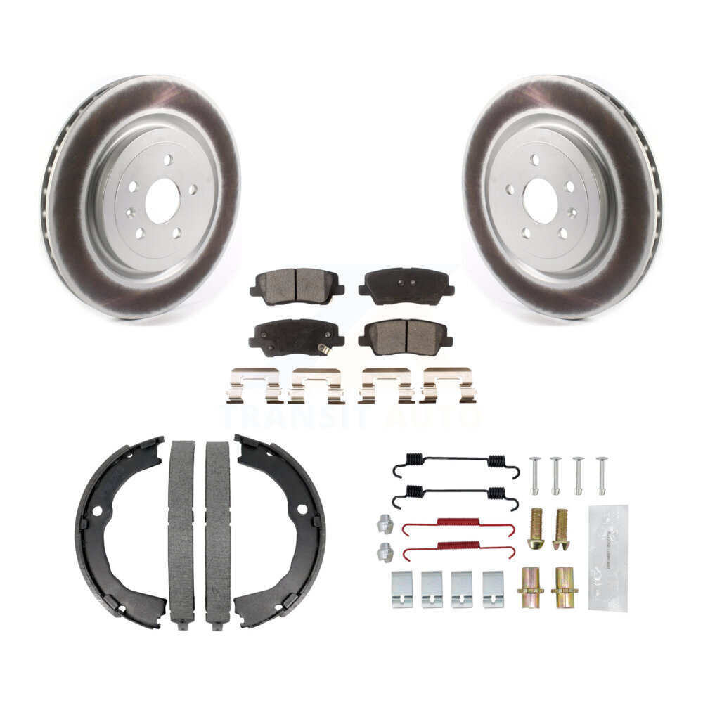 Transit Auto KGT-104179 Disc Brake Kit for 2015 Cadillac CTS - Rear