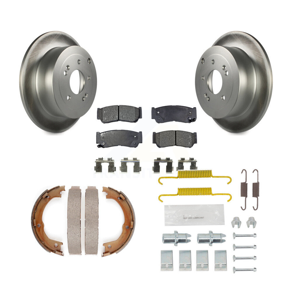 Transit Auto KGT-104185 Disc Brake Kit for 2007-2009 Hyundai Santa Fe - Rear