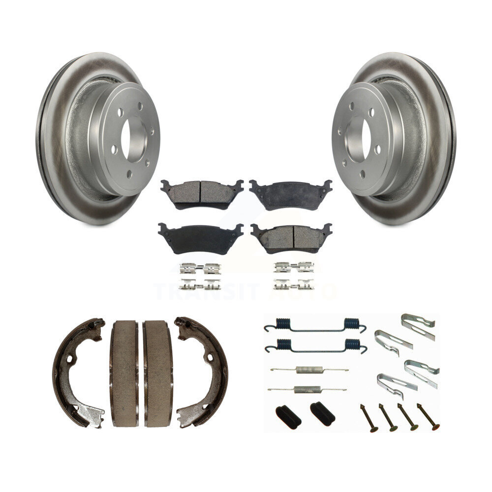 Transit Auto KGT-104204 Disc Brake Kit for 2012 Ford F-150 - Rear