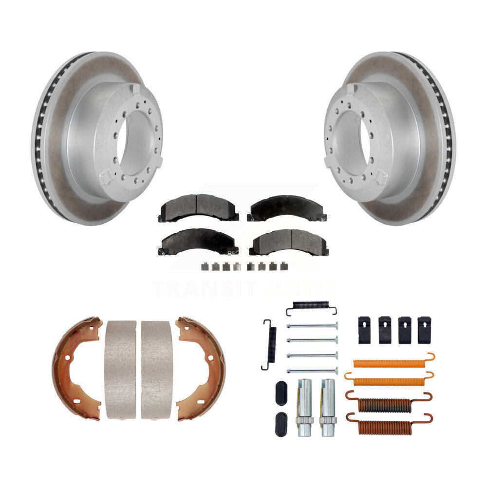 Transit Auto KGT-104210 Disc Brake Kit for 2008-2021 Ram 4500, Ram 5500 and More - Rear