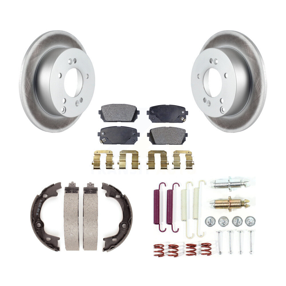 Transit Auto KGT-104216 Disc Brake Kit for 2007-2010 Kia Rondo - Rear