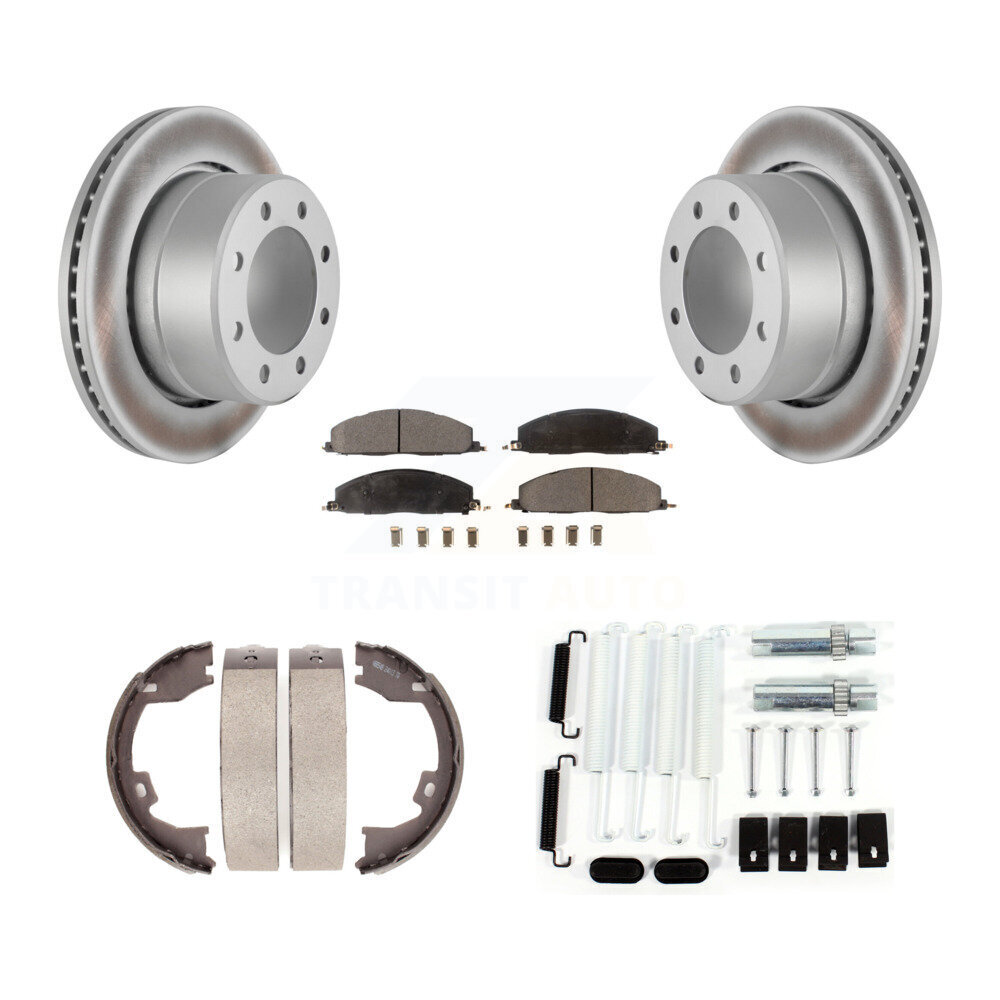 Transit Auto KGT-104253 Disc Brake Kit for 2012 Ram 1500 - Rear