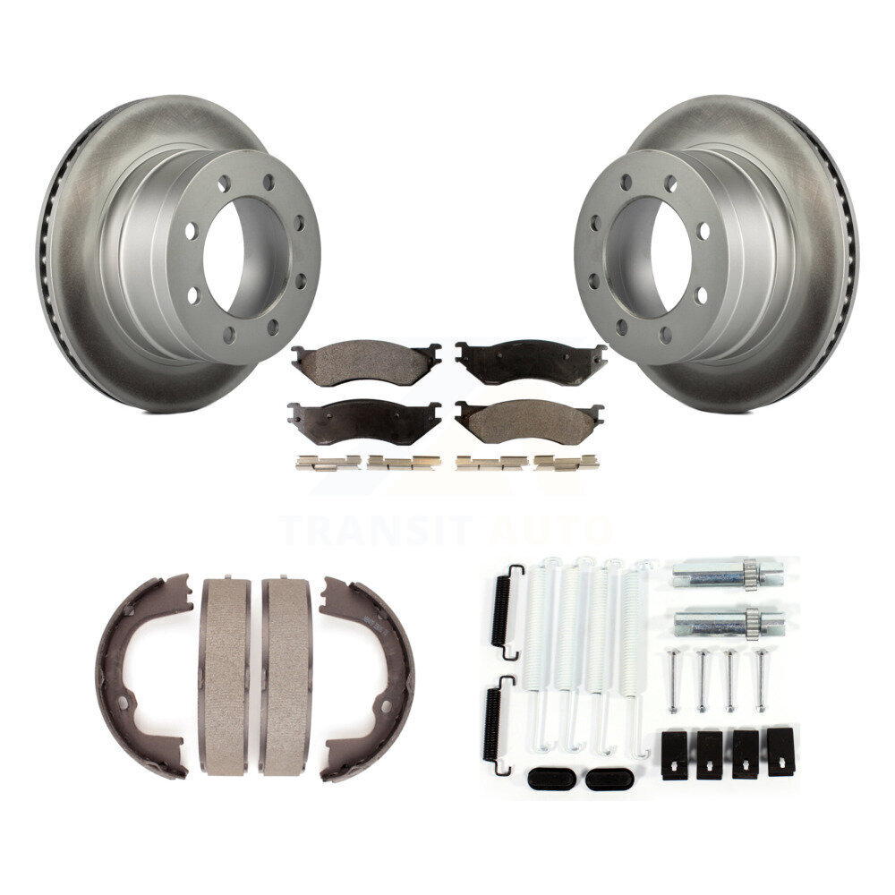 Transit Auto KGT-104257 Disc Brake Kit for 2007 Dodge Ram 1500 - Rear