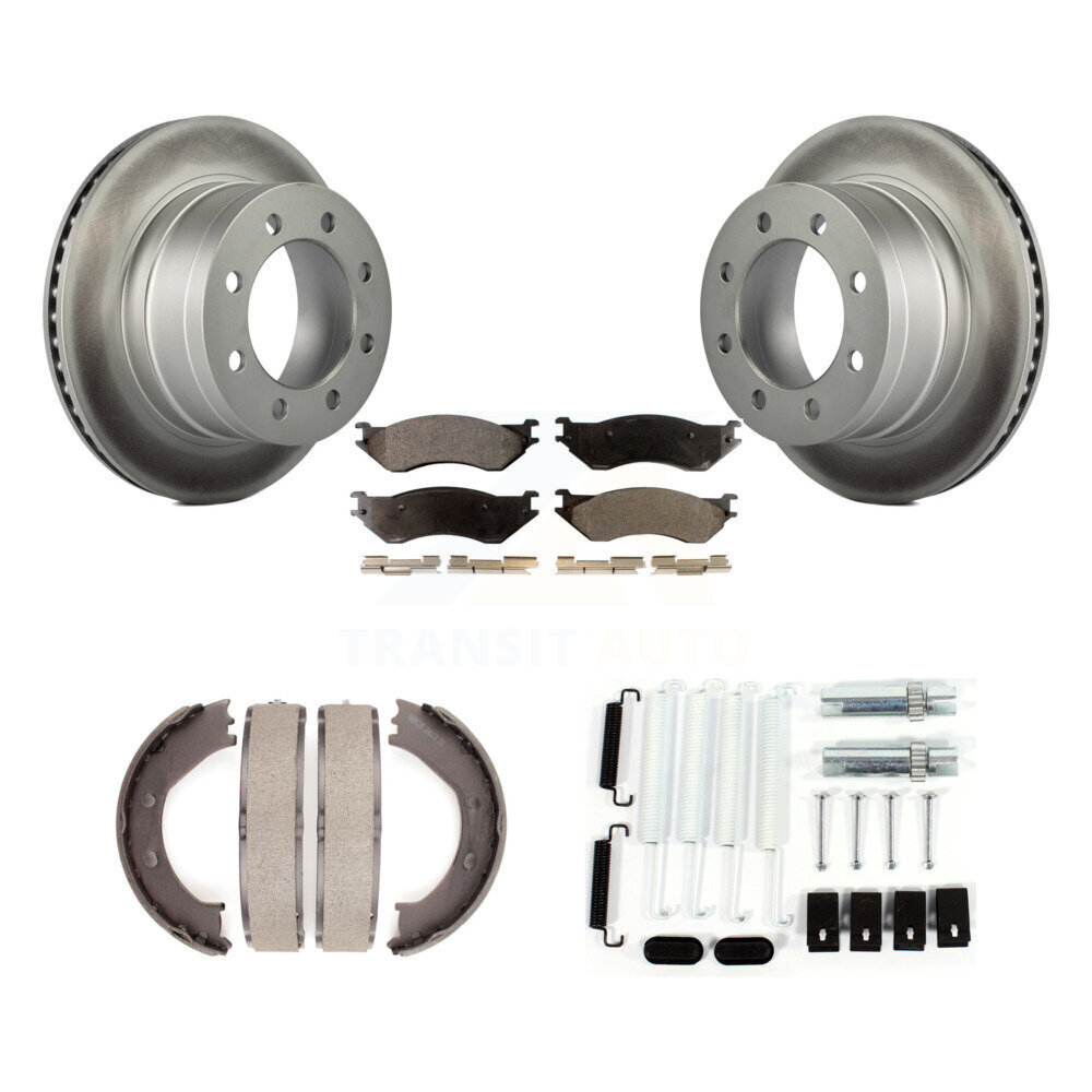 Transit Auto KGT-104258 Disc Brake Kit for 2008 Dodge Ram 1500 - Rear