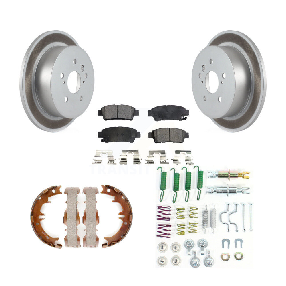 Transit Auto KGT-104275 Disc Brake Kit for 2004-2010 Toyota Sienna - Rear