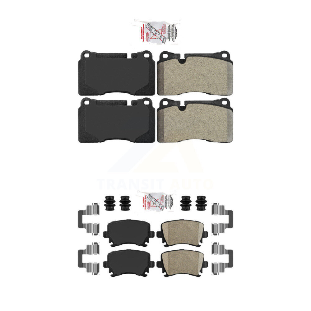 AmeriBRAKES - KNF-100001 - Front and Rear Disc Brake Pad Kits