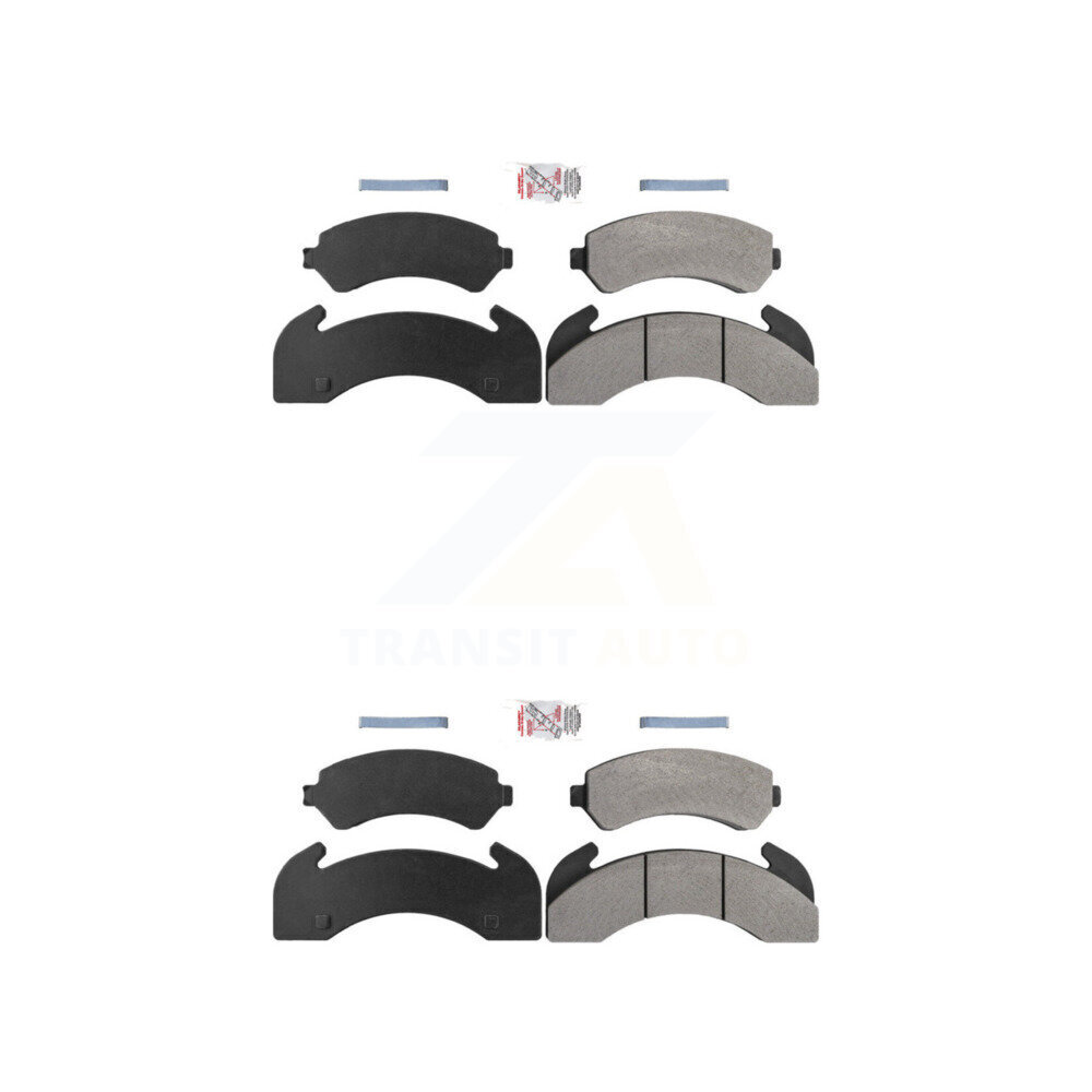 AmeriBRAKES - KNF-100120 - Front and Rear Disc Brake Pad Kits