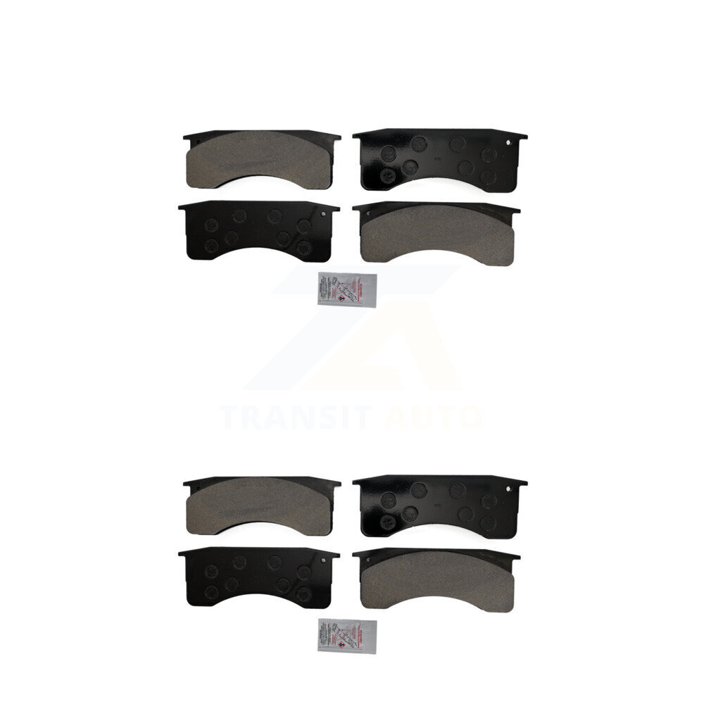 AmeriBRAKES - KNF-100124 - Front and Rear Disc Brake Pad Kits