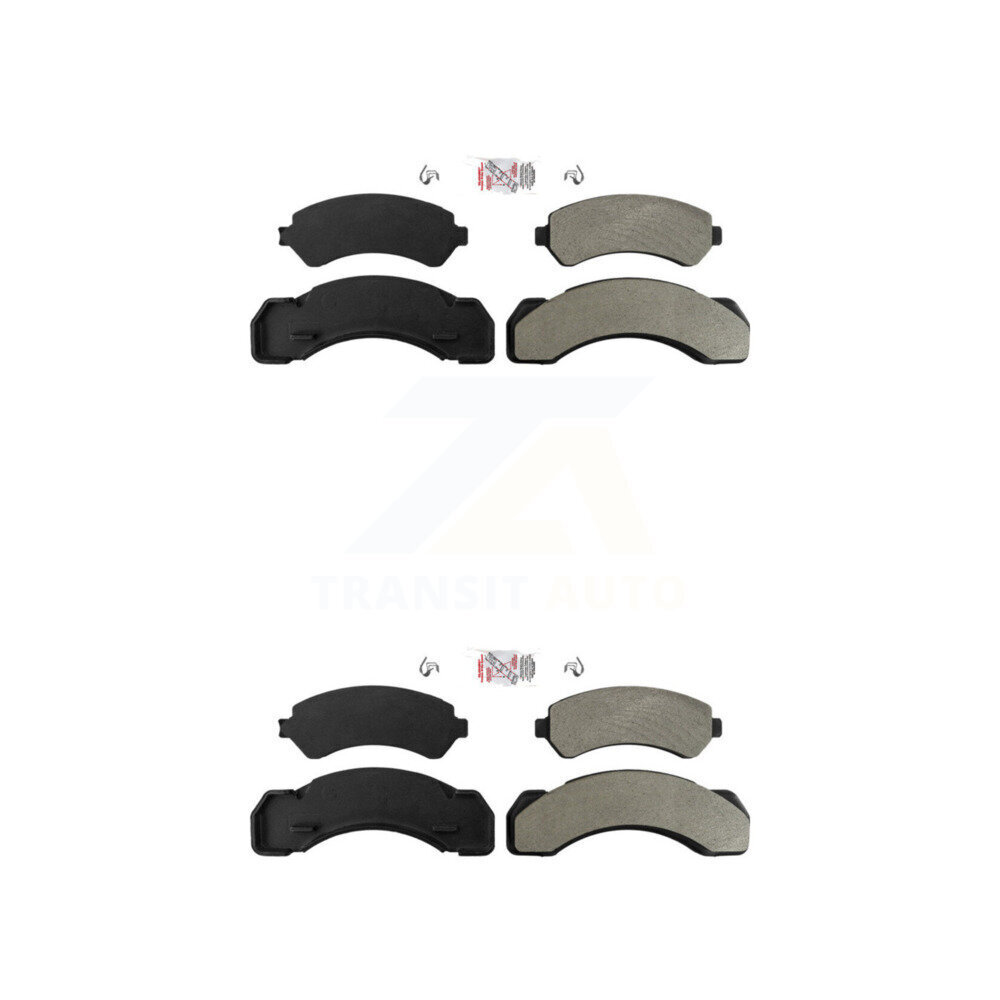 AmeriBRAKES - KNF-100135 - Front and Rear Disc Brake Pad Kits