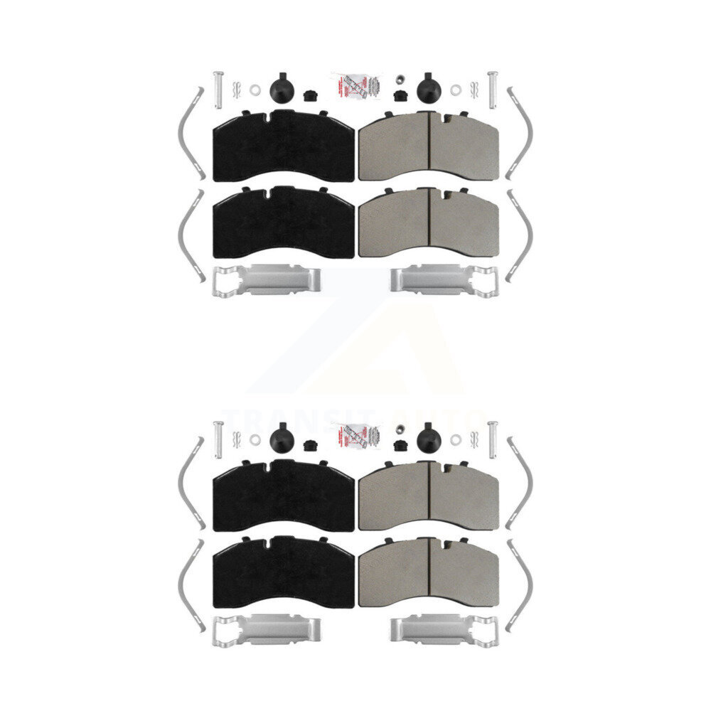 AmeriBRAKES - KNF-100136 - Front and Rear Disc Brake Pad Kits