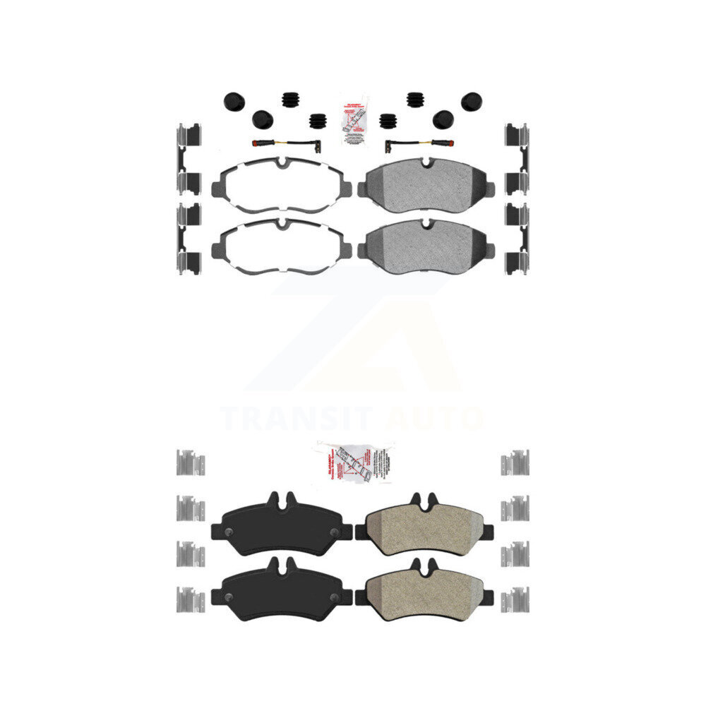 AmeriBRAKES - KNF-100248 - Front and Rear Disc Brake Pad Kits