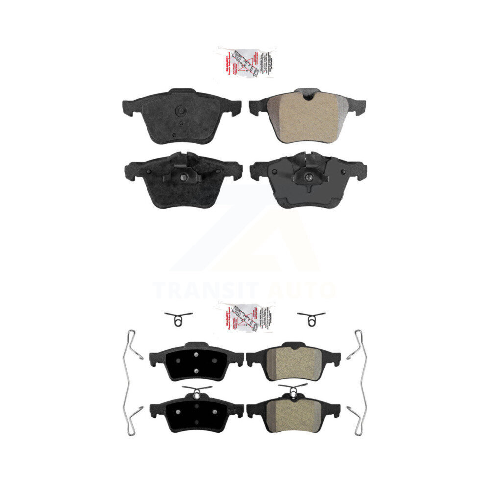 AmeriBRAKES - KNF-100447 - Front and Rear Disc Brake Pad Kits