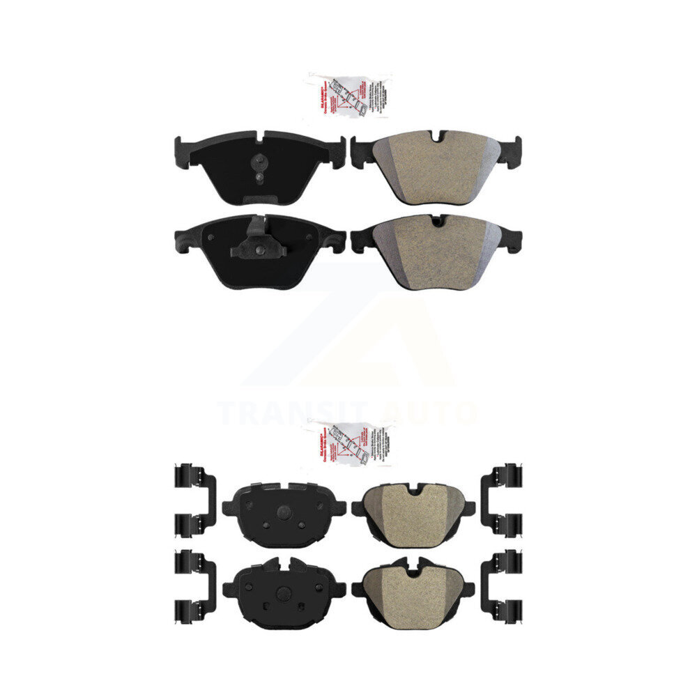 AmeriBRAKES - KNF-100747 - Front and Rear Disc Brake Pad Kits