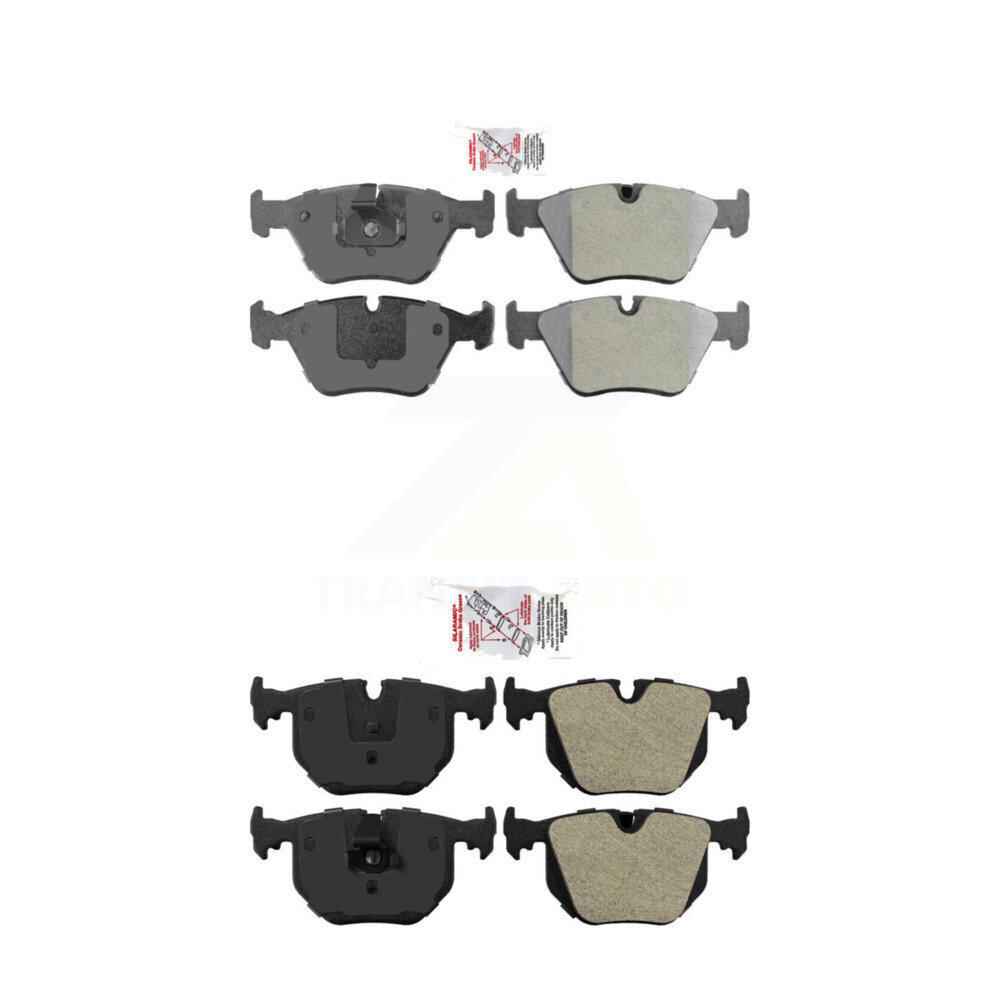 AmeriBRAKES - KNF-100749 - Front and Rear Disc Brake Pad Kits