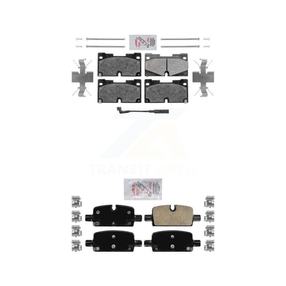 AmeriBRAKES - KNF-100854 - Front and Rear Disc Brake Pad Kits