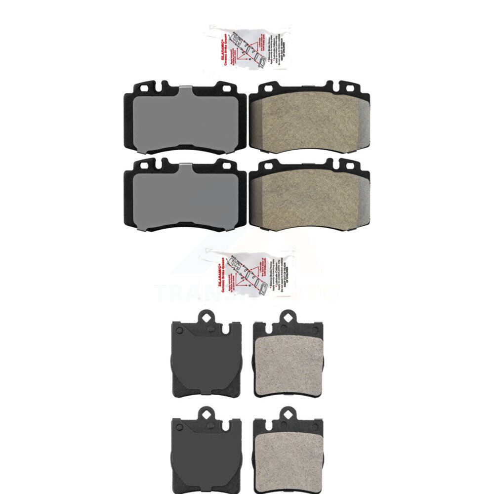 AmeriBRAKES - KNF-100894 - Front and Rear Disc Brake Pad Kits