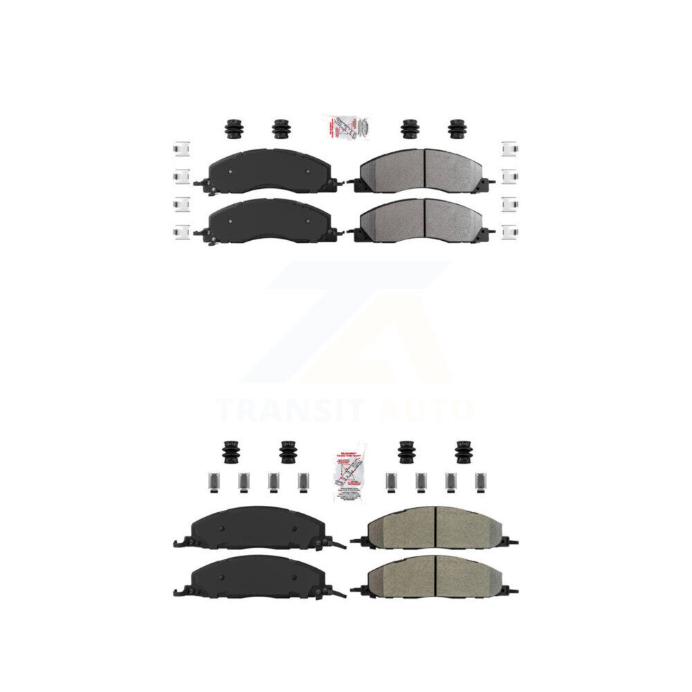 AmeriBRAKES - KNF-100948 - Front and Rear Disc Brake Pad Kits
