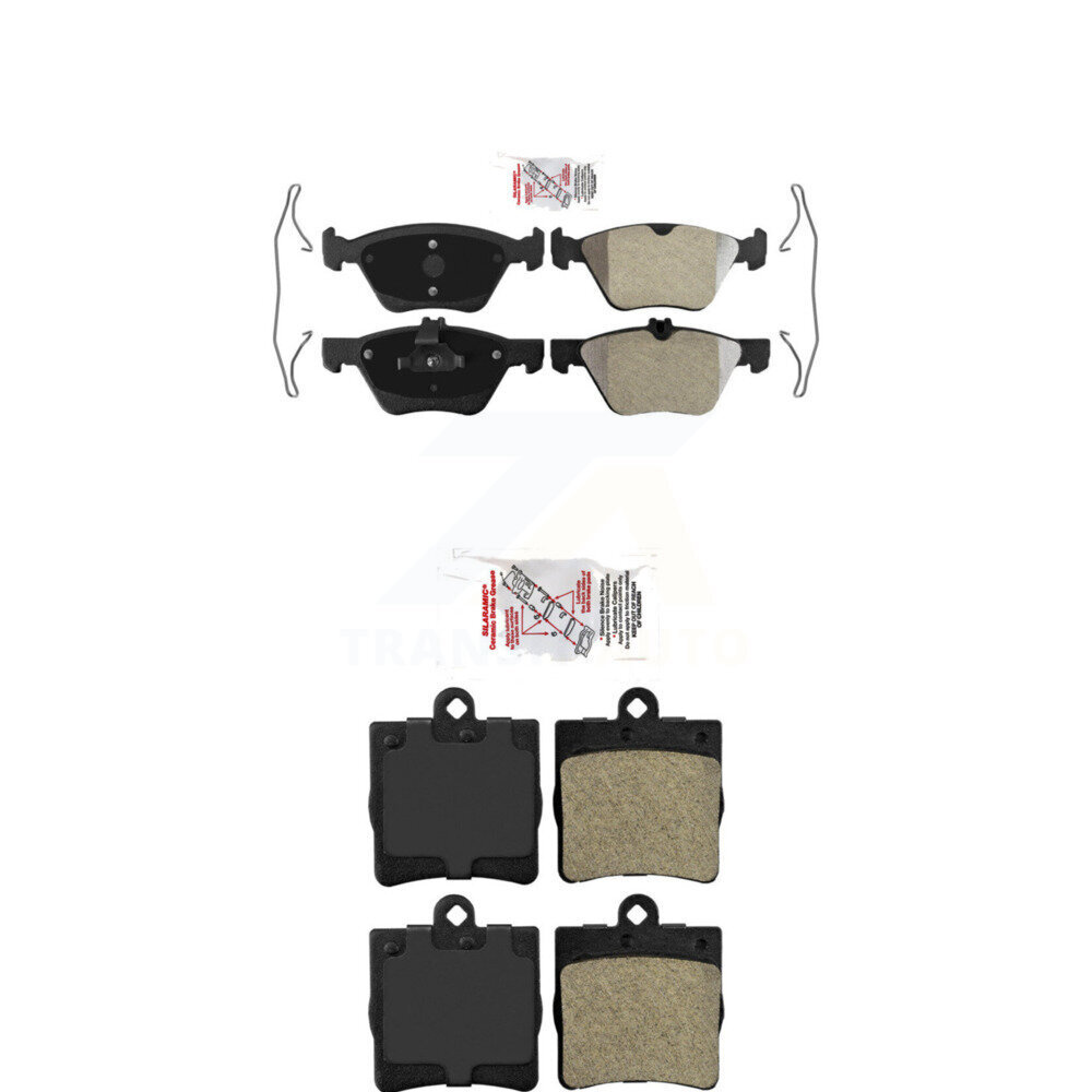 AmeriBRAKES - KNF-101026 - Front and Rear Disc Brake Pad Kits