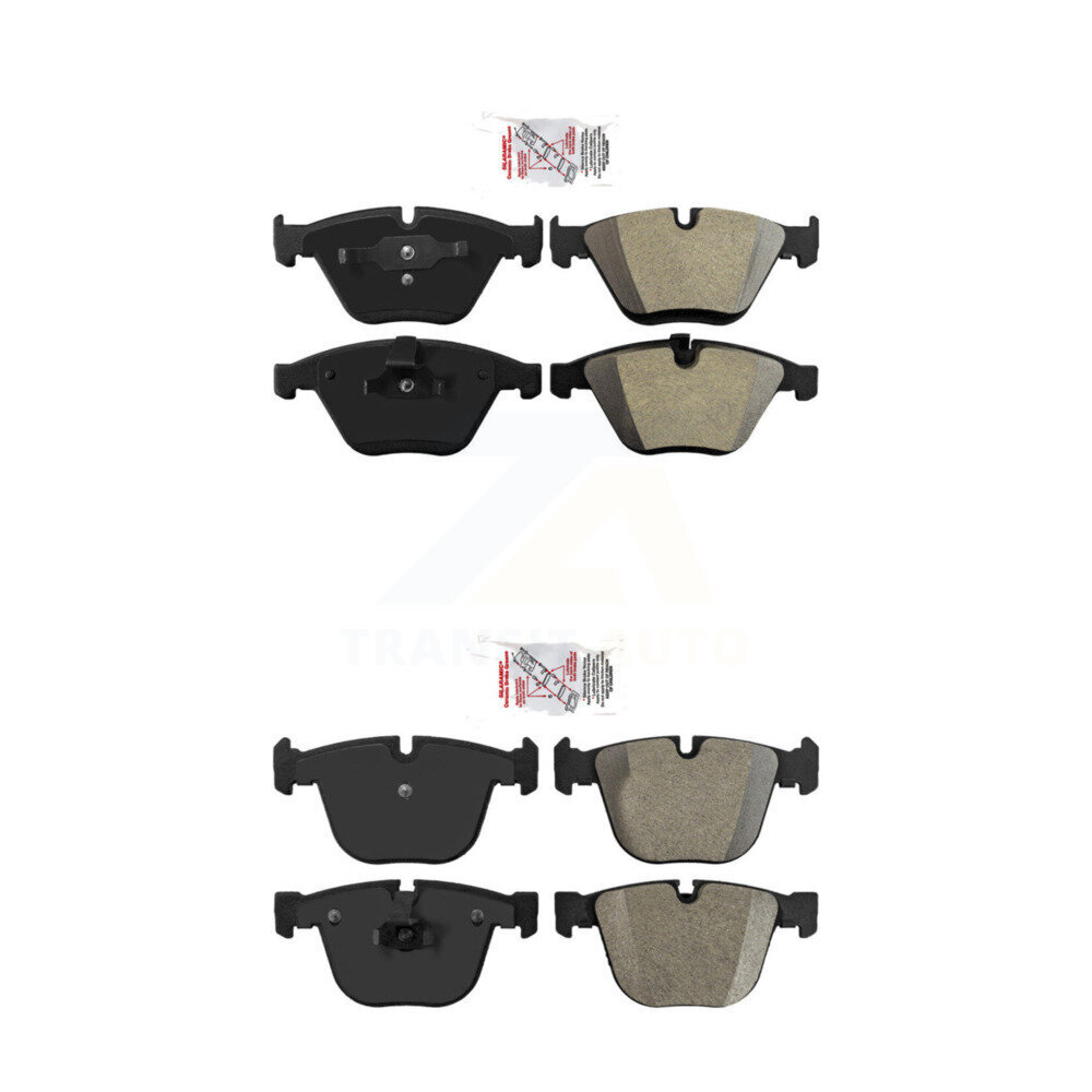 AmeriBRAKES - KNF-101102 - Front and Rear Disc Brake Pad Kits