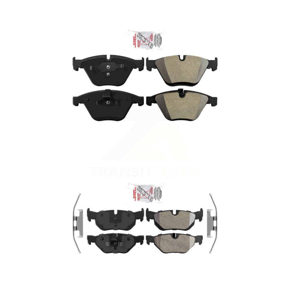 AmeriBRAKES - KNF-101103 - Front and Rear Disc Brake Pad Kits