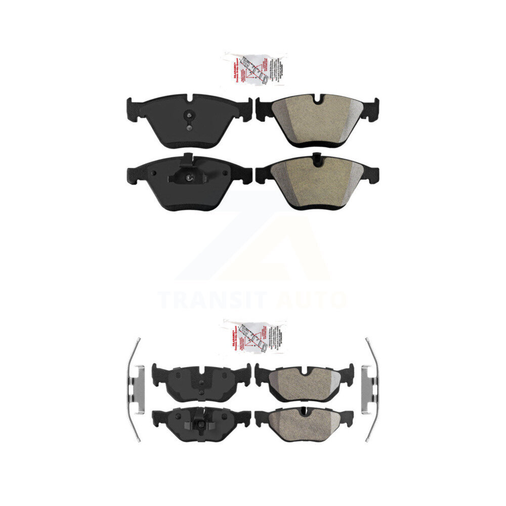 AmeriBRAKES - KNF-101109 - Front and Rear Disc Brake Pad Kits