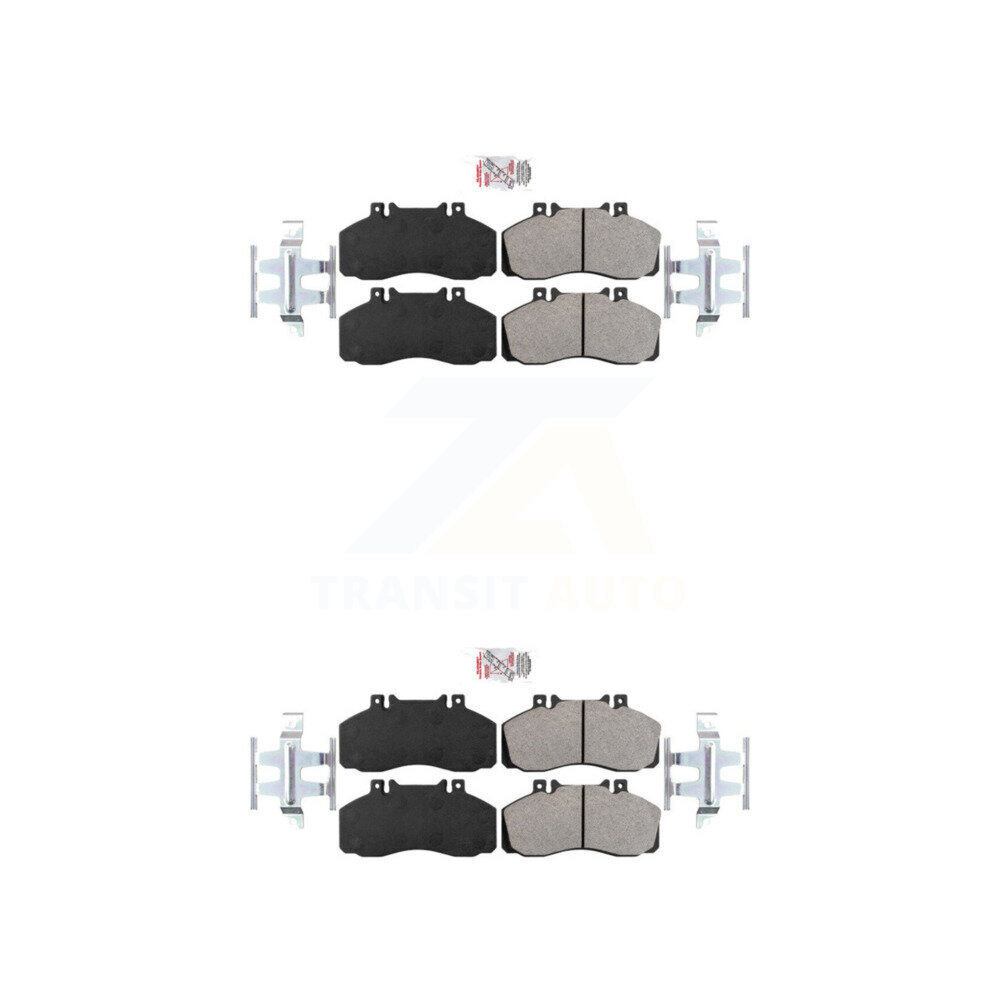 AmeriBRAKES - KNF-101149 - Front and Rear Disc Brake Pad Kits