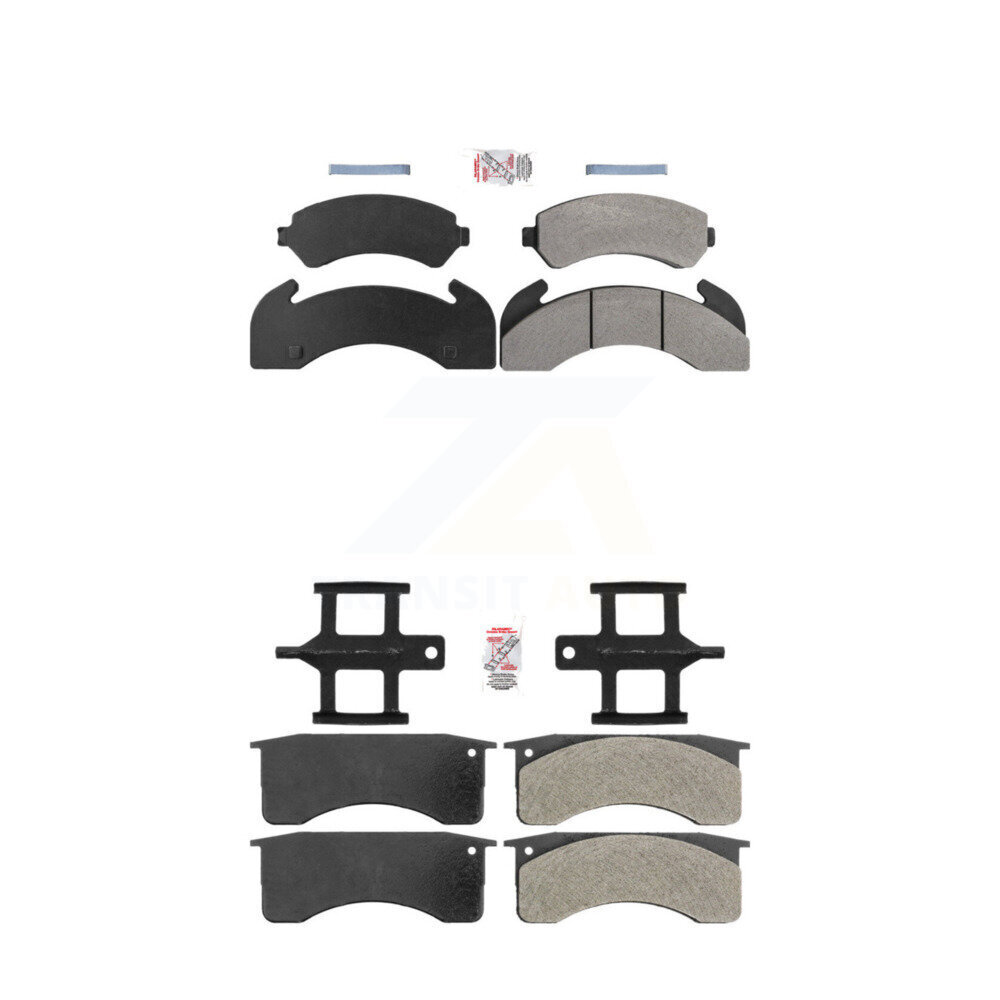 AmeriBRAKES - KNF-101184 - Front and Rear Disc Brake Pad Kits