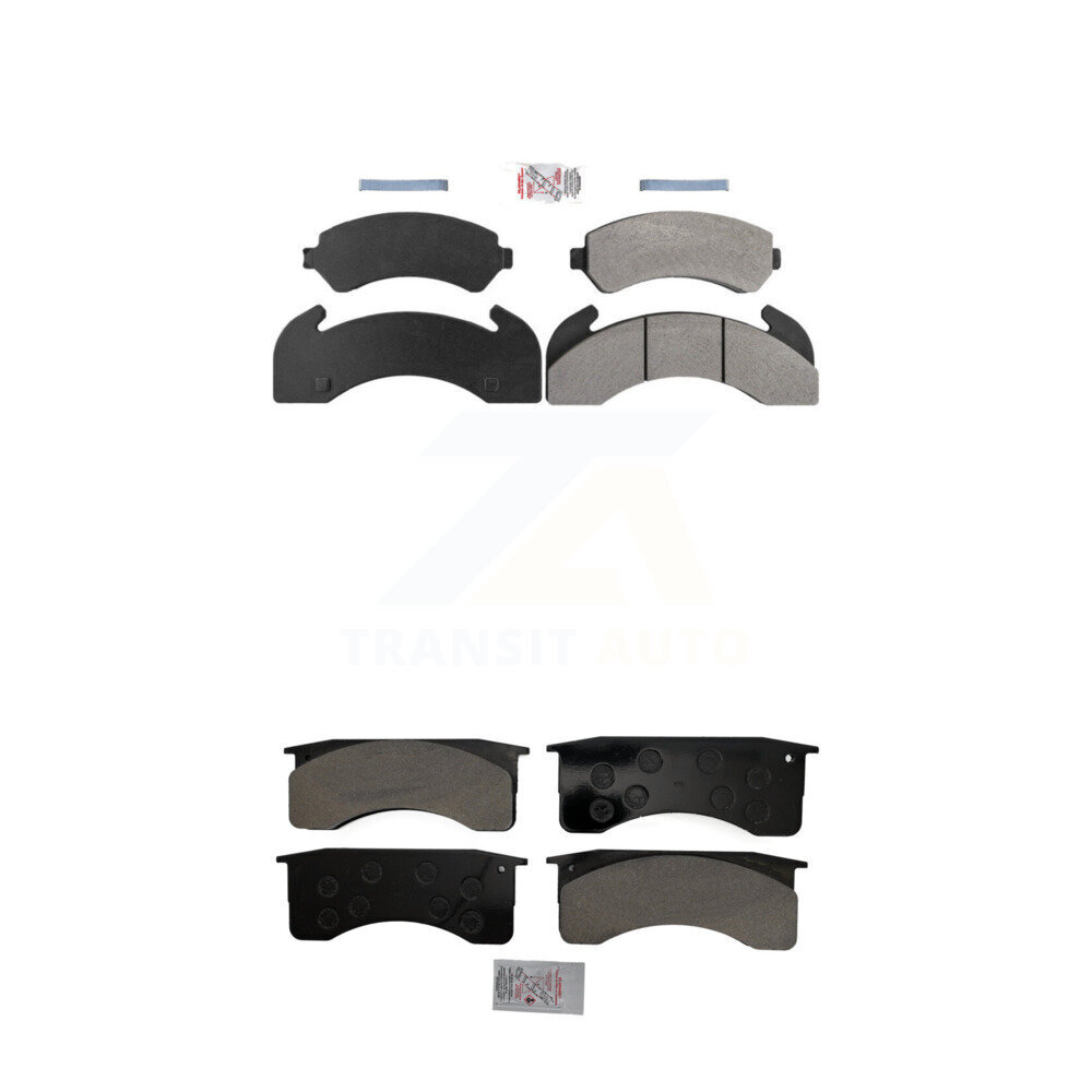 AmeriBRAKES - KNF-101185 - Front and Rear Disc Brake Pad Kits