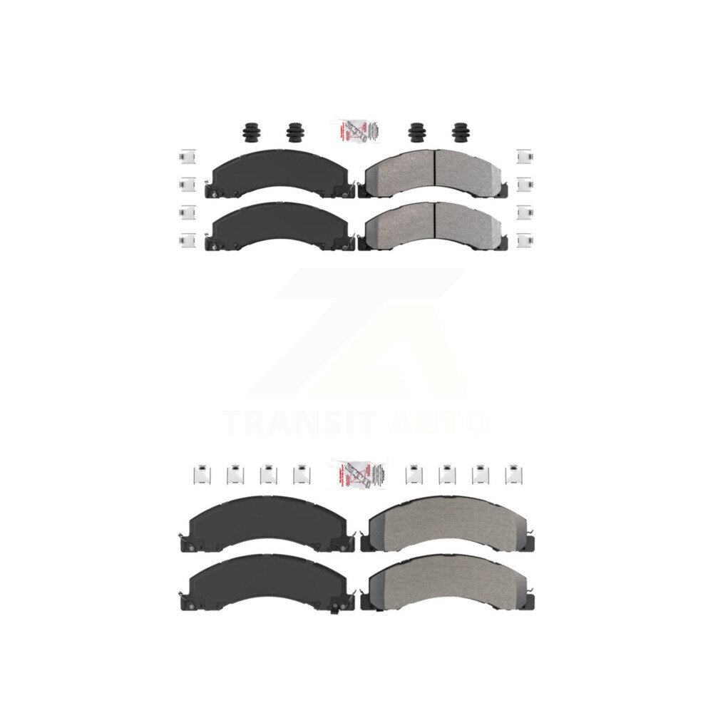 AmeriBRAKES - KNF-101322 - Front and Rear Disc Brake Pad Kits