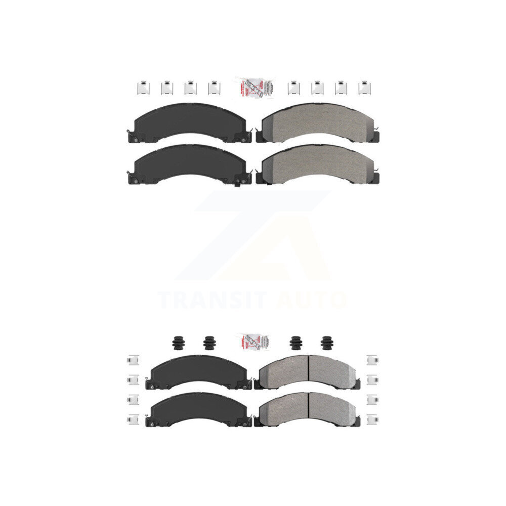 AmeriBRAKES - KNF-101323 - Front and Rear Disc Brake Pad Kits