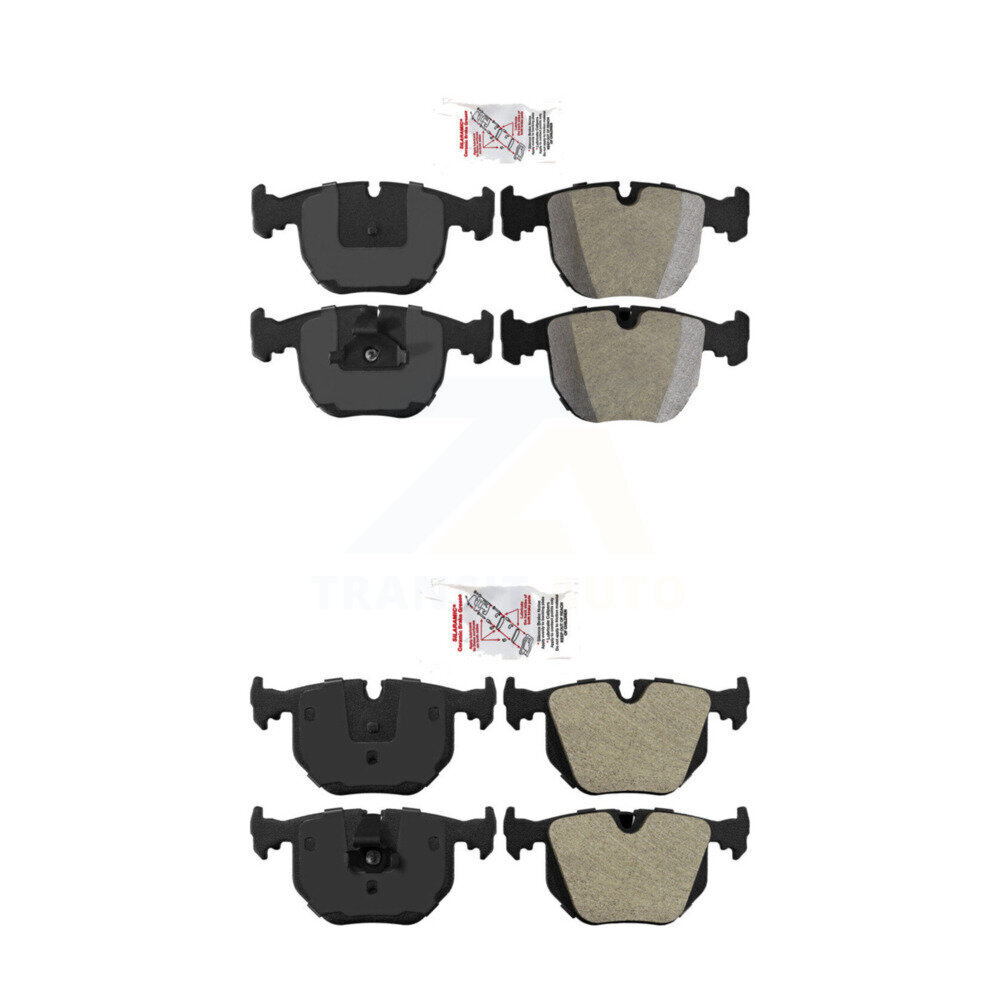 AmeriBRAKES - KNF-101399 - Front and Rear Disc Brake Pad Kits