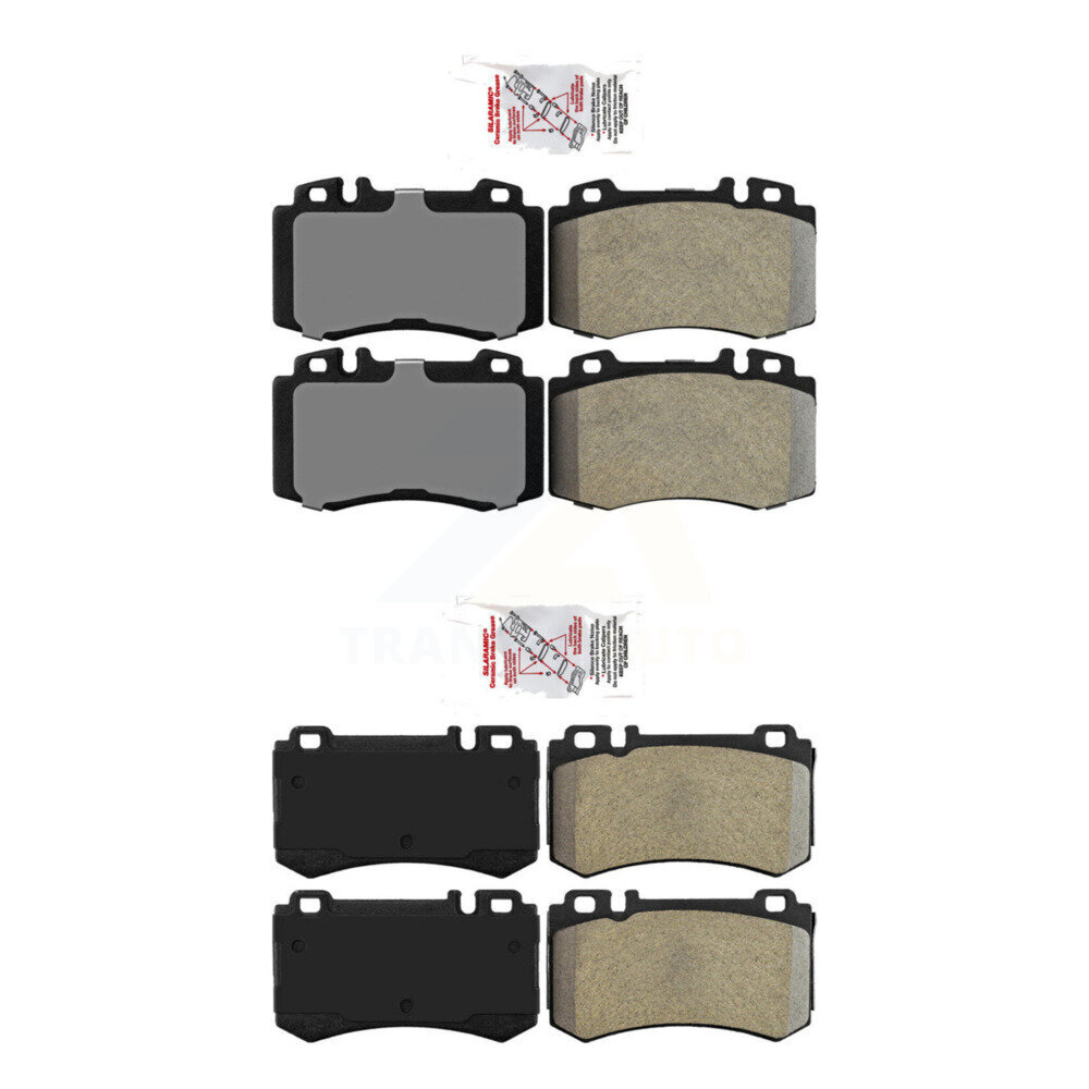 AmeriBRAKES - KNF-101406 - Front and Rear Disc Brake Pad Kits