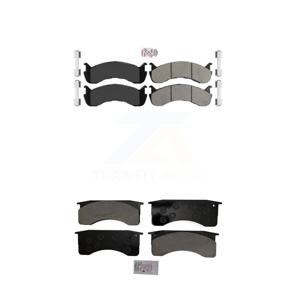 AmeriBRAKES - KNF-101575 - Front and Rear Disc Brake Pad Kits