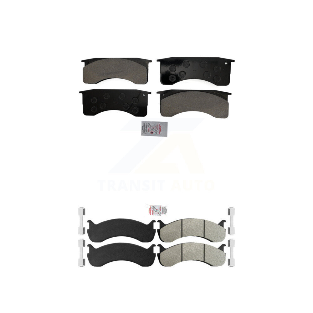 AmeriBRAKES - KNF-101577 - Front and Rear Disc Brake Pad Kits