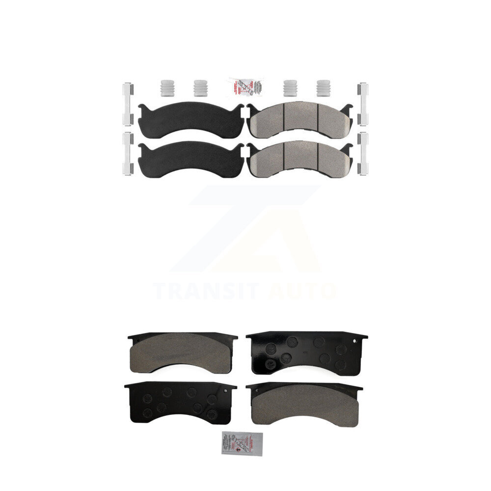 AmeriBRAKES - KNF-101583 - Front and Rear Disc Brake Pad Kits