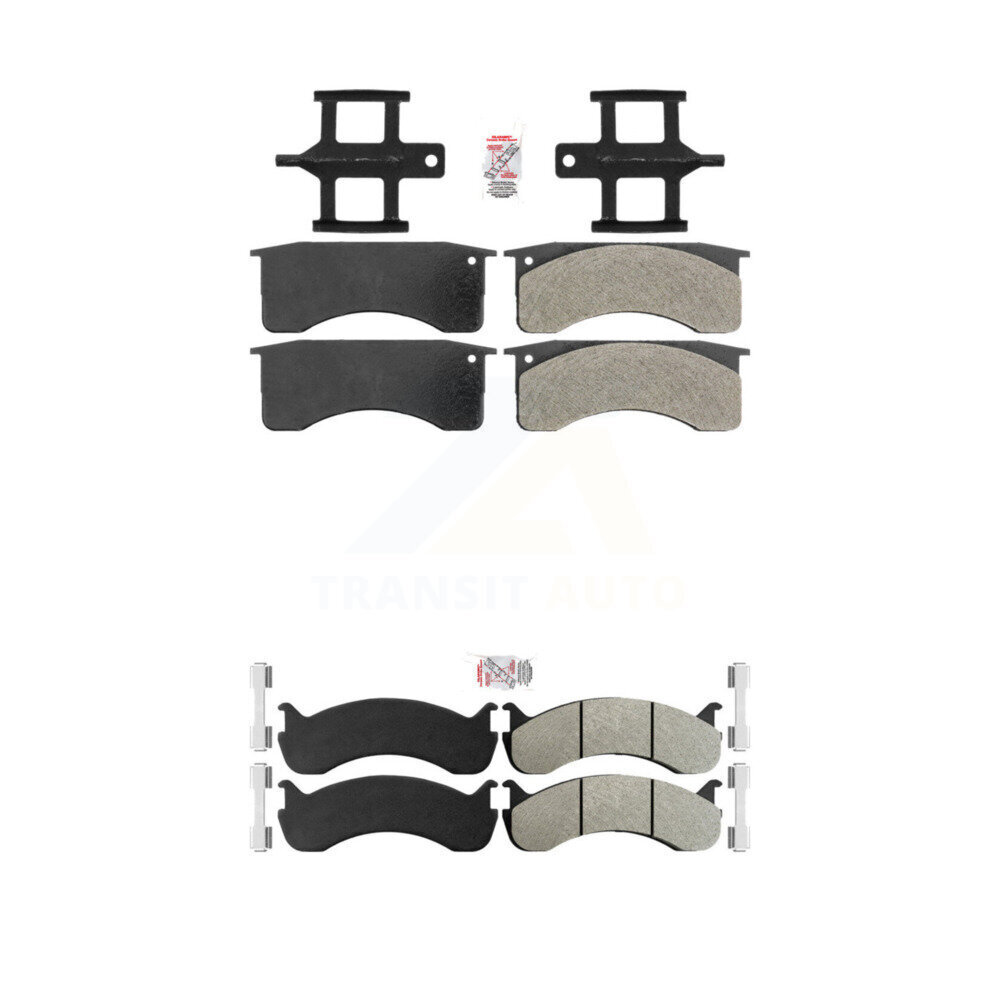 AmeriBRAKES - KNF-101585 - Front and Rear Disc Brake Pad Kits