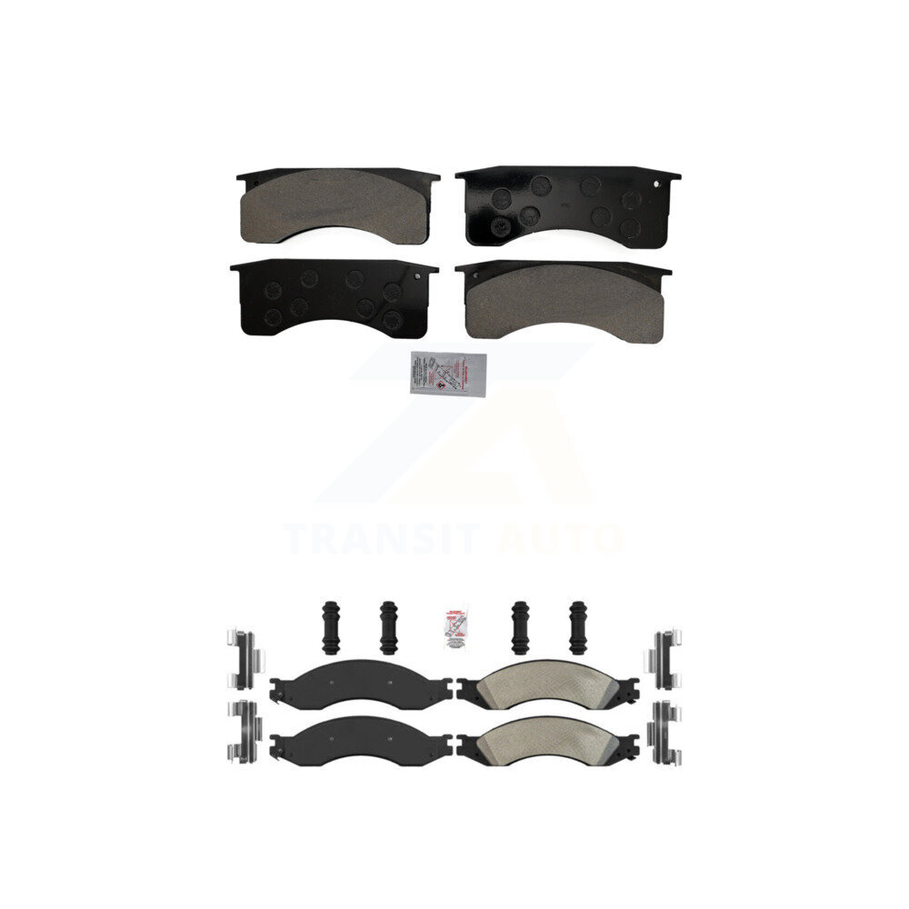 AmeriBRAKES - KNF-101636 - Front and Rear Disc Brake Pad Kits