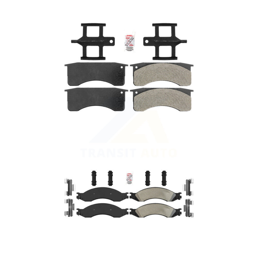 AmeriBRAKES - KNF-101638 - Front and Rear Disc Brake Pad Kits