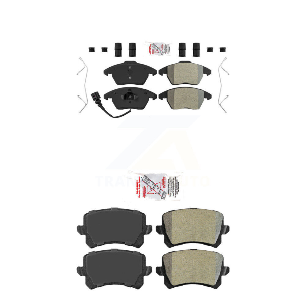 AmeriBRAKES - KNF-101659 - Front and Rear Disc Brake Pad Kits