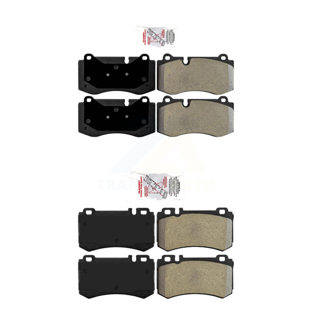 AmeriBRAKES - KNF-101761 - Front and Rear Disc Brake Pad Kits