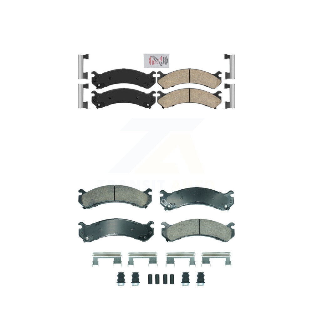 AmeriBRAKES - KNF-101891 - Front and Rear Disc Brake Pad Kits