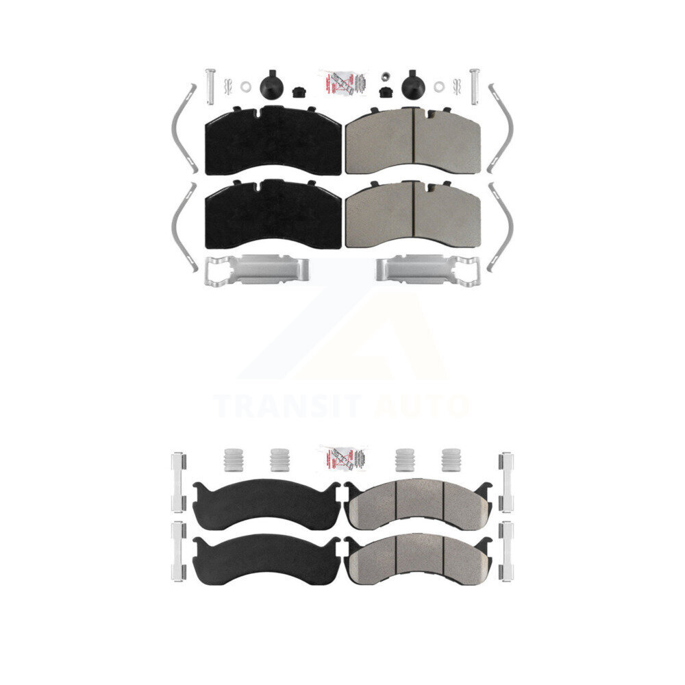 AmeriBRAKES - KNF-101932 - Front and Rear Disc Brake Pad Kits