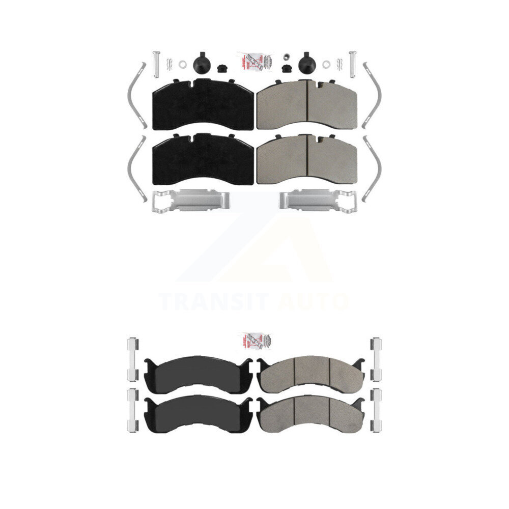 AmeriBRAKES - KNF-101933 - Front and Rear Disc Brake Pad Kits