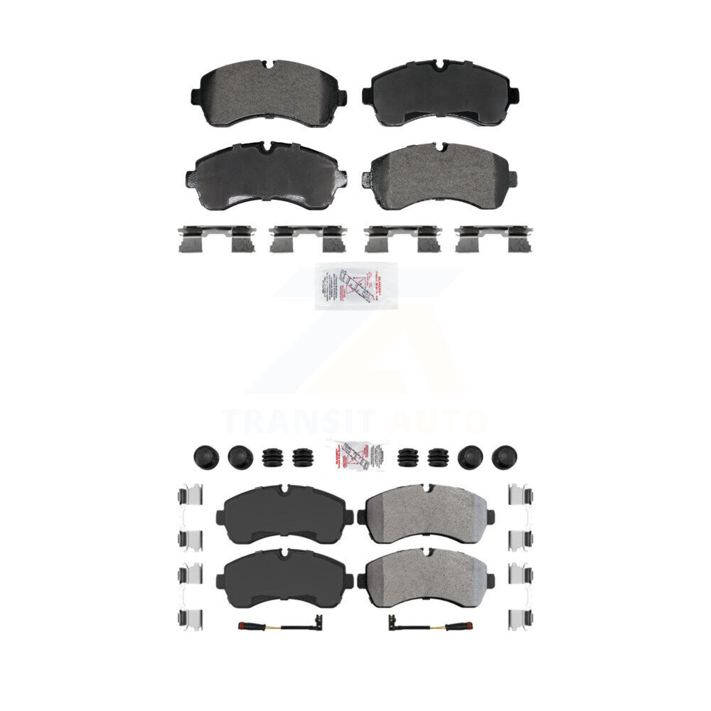 AmeriBRAKES - KNF-101951 - Front and Rear Disc Brake Pad Kits