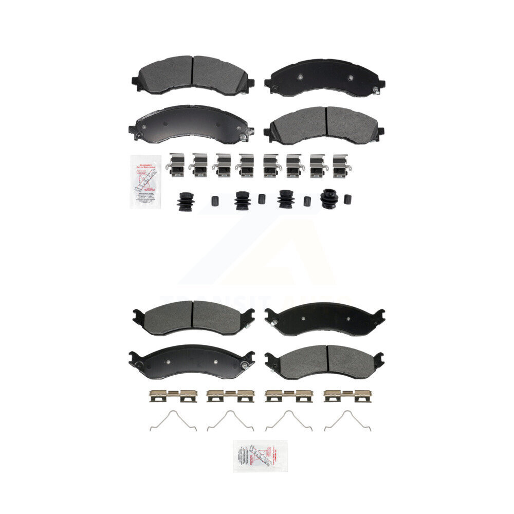 AmeriBRAKES - KNF-101959 - Front and Rear Disc Brake Pad Kits