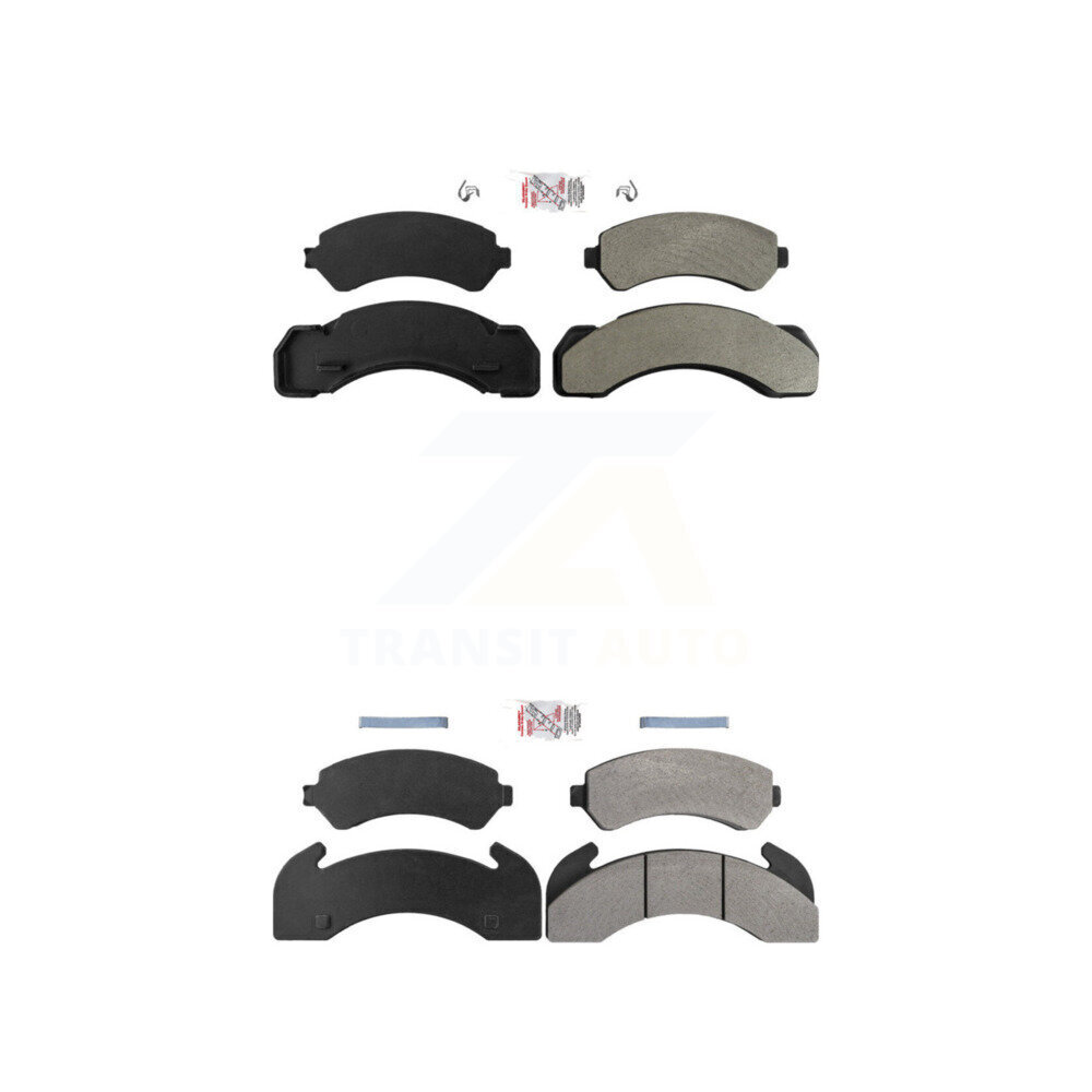 AmeriBRAKES - KNF-101973 - Front and Rear Disc Brake Pad Kits