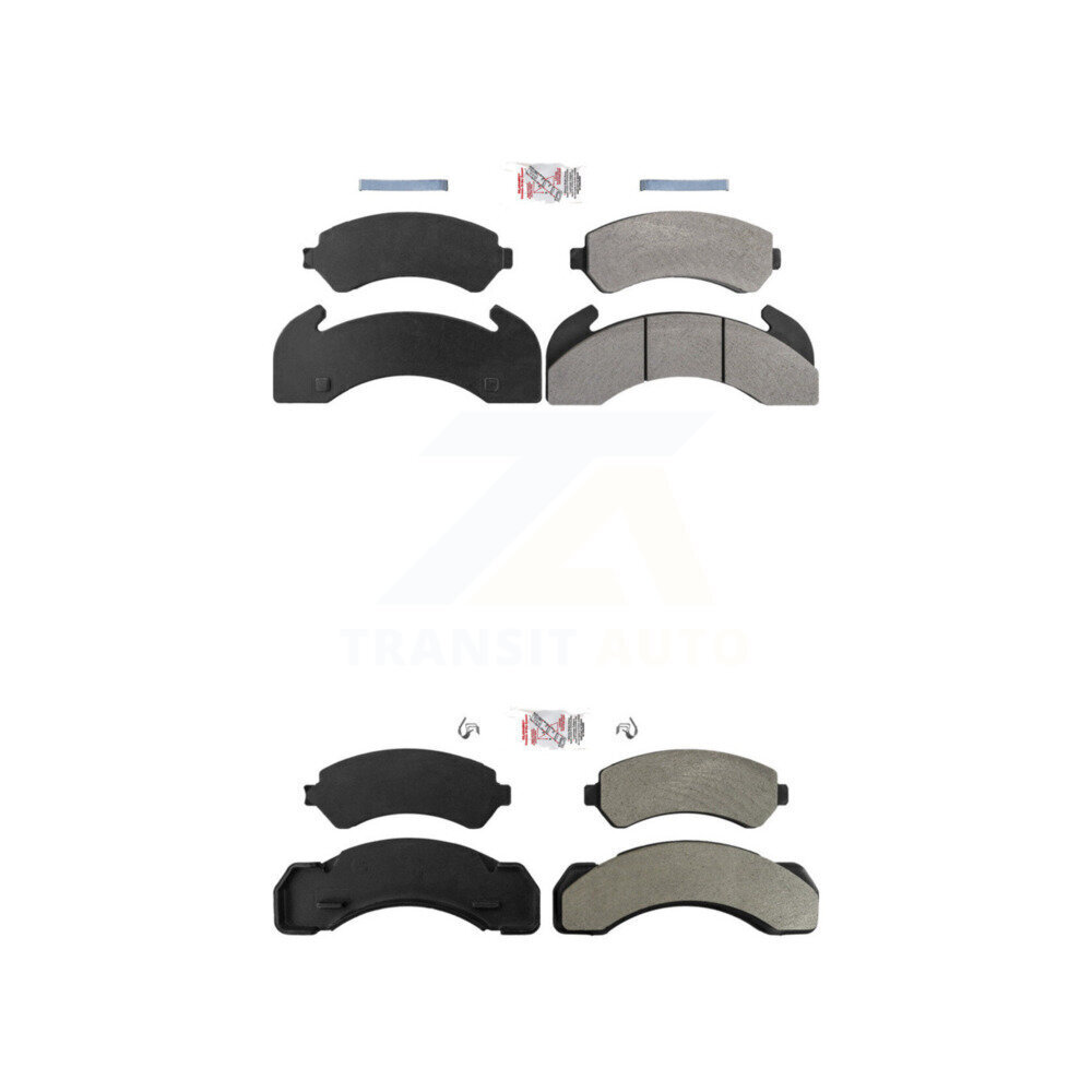 AmeriBRAKES - KNF-101974 - Front and Rear Disc Brake Pad Kits
